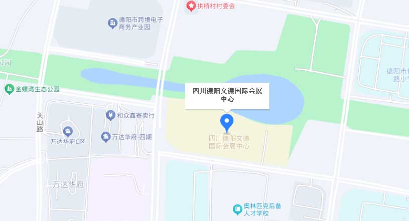 德州家博会交通路线地图